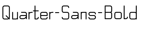 Quarter Sans Bold.ttf