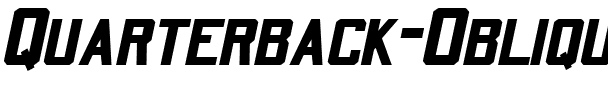 Quarterback Oblique.ttf