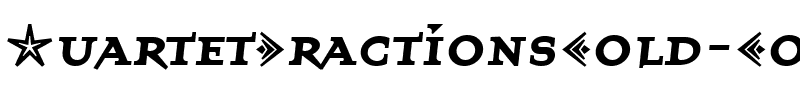QuartetFractionsBold Bold.ttf