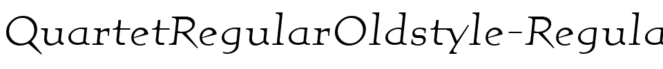 QuartetRegularOldstyle Regular.ttf