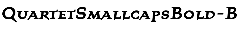 QuartetSmallcapsBold Bold.ttf
