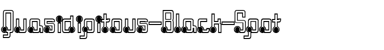 Quasidipitous Black Spot Regular.ttf