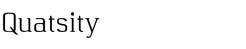 Quatsity Regular.ttf