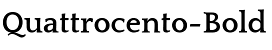 Quattrocento Bold.ttf