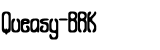 Queasy BRK Regular.ttf