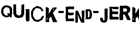 Quick End Jerk Regular.ttf