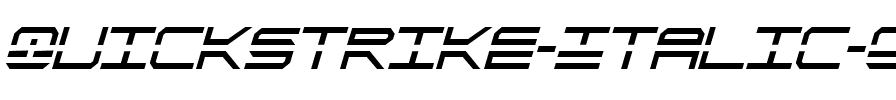 QuickStrike Italic Condensed Italic Condensed.ttf