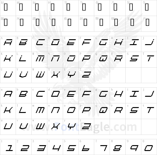 QuickTech-Condensed-Italic