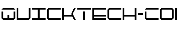 QuickTech Condensed Condensed.ttf
