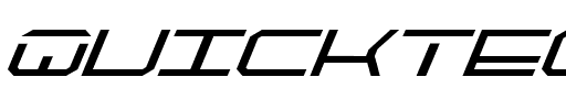 QuickTech Italic Italic.ttf