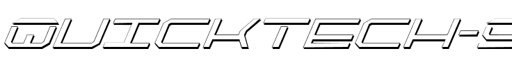 QuickTech Shadow Italic Shadow Italic.ttf