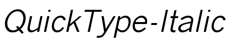 QuickType Italic.ttf