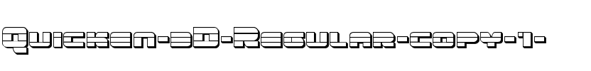 Quicken 3D Regular.ttf