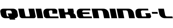 Quickening Leftalic Italic.ttf