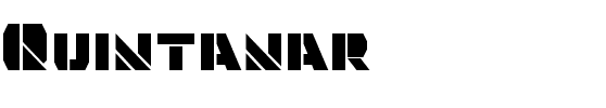 Quintanar Regular.ttf