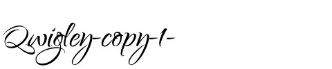 Qwigley Regular.ttf