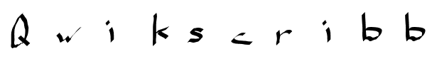 Qwikscribble Normal.ttf