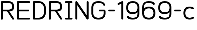 REDRING 1969 Regular.ttf
