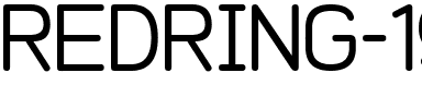 REDRING 1969 Regular.ttf