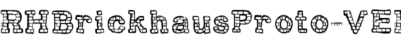 RH Brickhaus Proto VERTEBRA.ttf