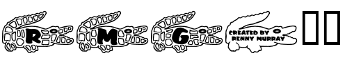 RMGator  .ttf