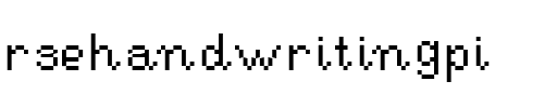 RSEHandwritingPi Medium.ttf