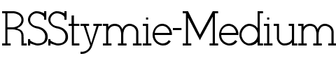 RSStymie Medium.ttf