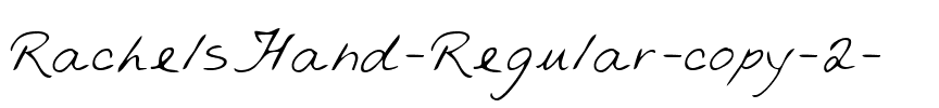 RachelsHand Regular.ttf