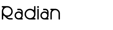 Radian Regular.ttf