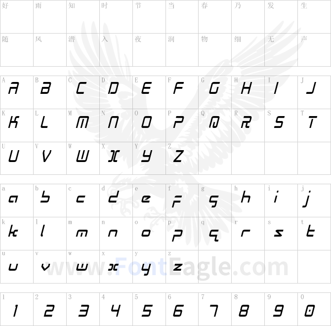 Radio-Space-Condensed-Italic