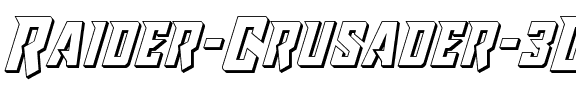 Raider Crusader 3D Regular.ttf