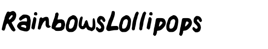 RainbowsLollipops Medium.ttf