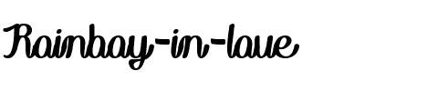 Rainboy in love Normal.ttf