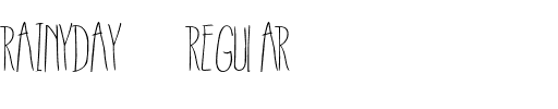 Rainy Day Regular.otf