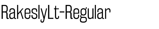 Rakesly Lt Regular.ttf
