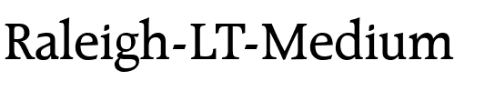 Raleigh LT Medium Regular.ttf