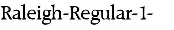 Raleigh Regular.ttf