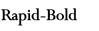 Rapid Bold.ttf