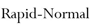 Rapid Normal.ttf