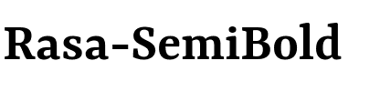 Rasa SemiBold Regular.ttf