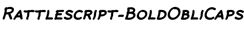 Rattlescript-BoldObliCaps Regular.ttf