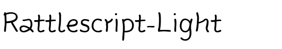 Rattlescript-Light Regular.ttf