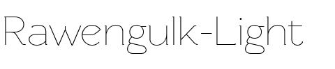 Rawengulk Light.ttf