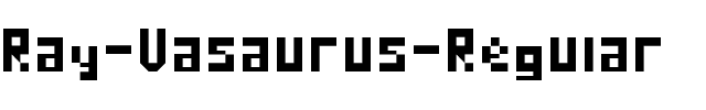 Ray Vasaurus Regular.ttf