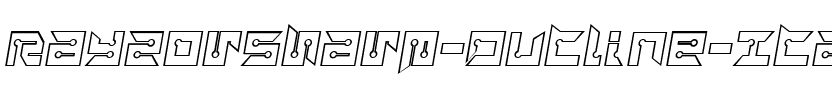 RayzorSharp Outline Italic Regular.ttf