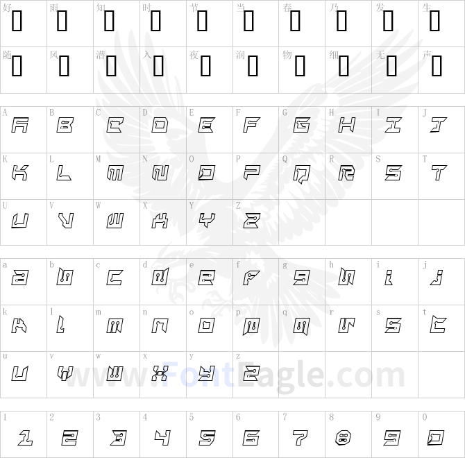 RayzorSharp-Outline-Italic