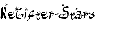 ReGifter Stars Regular.ttf