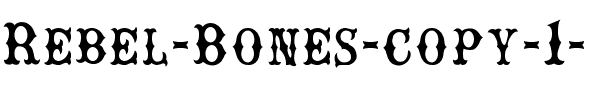 Rebel bones Regular.ttf