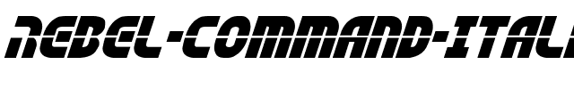 Rebel Command Italic Italic.ttf