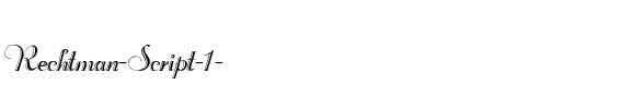 Rechtman Script.ttf